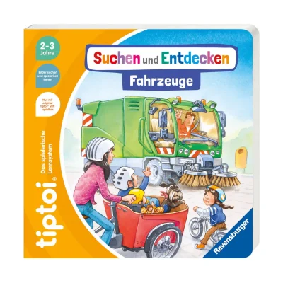 Tiptoi &reg; Book – Search and Discover: Vehicles | Interactive Learning Fun [DE] TipToi ®