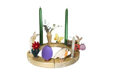 A Handmade Wooden Easter Celebration Ring – A Timeless Handcrafted Easter Tradition Easter Celebration Rings and Decorations