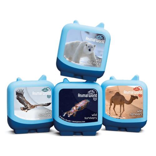 Animal World Wild Survivors Clever Tonies – 4 Pack [ENGLISH] English Clever Tonies