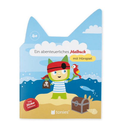 Ein abenteuerliches Malbuch + Kreativ-Tonie Pirat [DE] Special Tonies