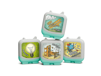 Inventions and Innovation Clever Tonies – 4 Pack [ENGLISH] English Clever Tonies