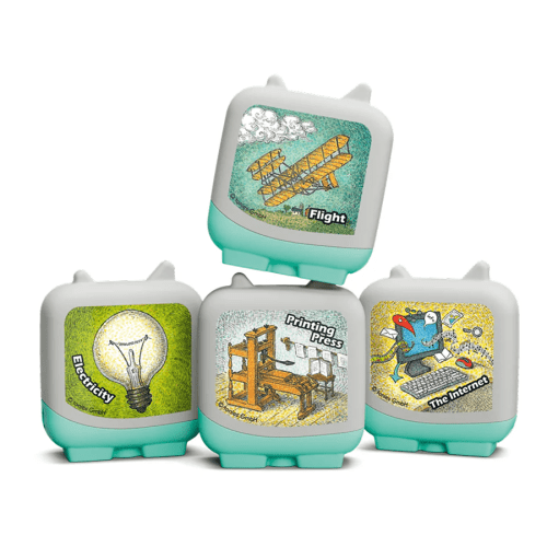 Inventions and Innovation Clever Tonies – 4 Pack [ENGLISH] English Clever Tonies
