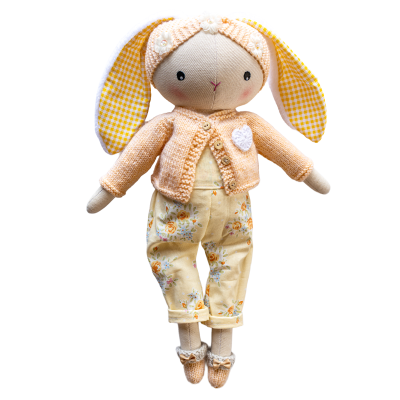 Handcrafted Bunny Doll – Sweetheart Doll Luna Children's Books Handcrafted Bunny Doll – Sweetheart Doll Luna Children's Books