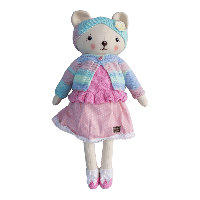Handcrafted Mouse Doll – Sweetheart Doll Minka Children's Books Handcrafted Mouse Doll – Sweetheart Doll Minka Children's Books