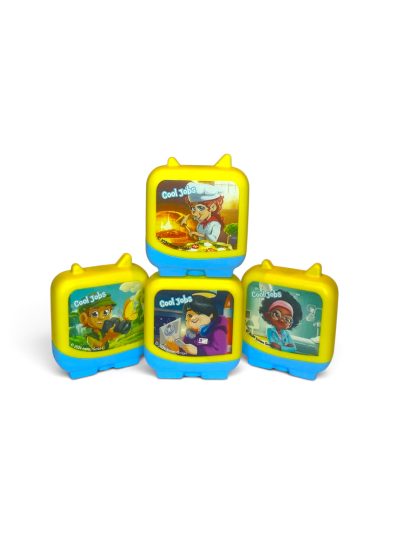 Cool Jobs Pocket Tonies – Clever Tonies – 4 Pack [ENGLISH] English Tonies