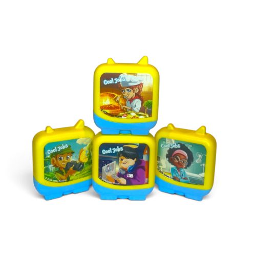 Cool Jobs Pocket Tonies – Clever Tonies – 4 Pack [ENGLISH] English Tonies