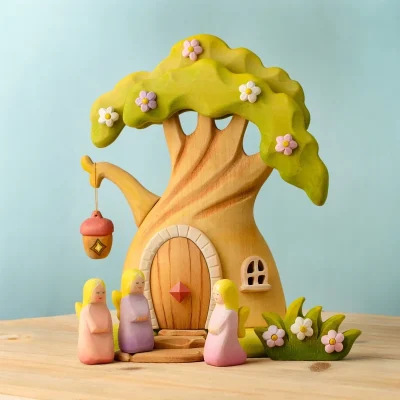 Enchanted TreeHouse Wooden Fairy Play Set – BumbuToys BumbuToys Enchanted TreeHouse Wooden Fairy Play Set – BumbuToys BumbuToys