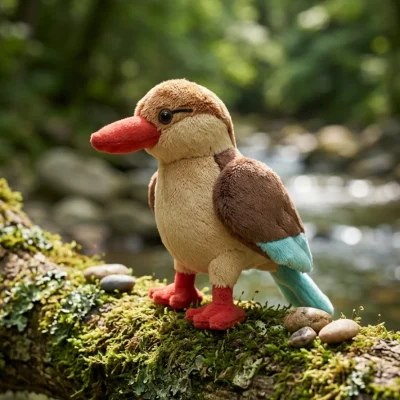 Feather Friends – The Brown Hooded Kingfisher – Plush Toy Feather Friends Feather Friends – The Brown Hooded Kingfisher – Plush Toy Feather Friends