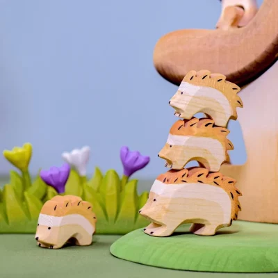 Hedgehog Family SET – BumbuToys BumbuToys Hedgehog Family SET – BumbuToys BumbuToys