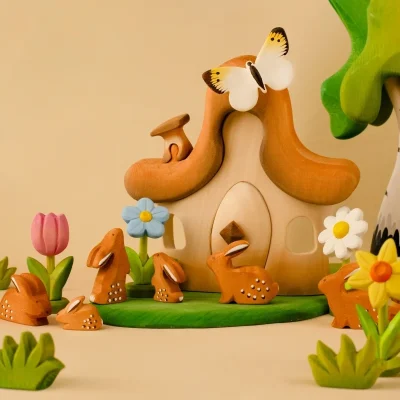 Perching Rabbit – BumbuToys BumbuToys Perching Rabbit – BumbuToys BumbuToys