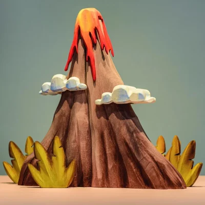 Volcano, Lava and Clouds – BumbuToys BumbuToys Volcano, Lava and Clouds – BumbuToys BumbuToys