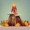 Volcano, Lava and Clouds – BumbuToys BumbuToys Volcano, Lava and Clouds – BumbuToys BumbuToys