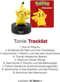 Pikachu Toniebox 2 Starter Set – Lightning Yellow [GERMAN PIKACHU TONIE] Tonies