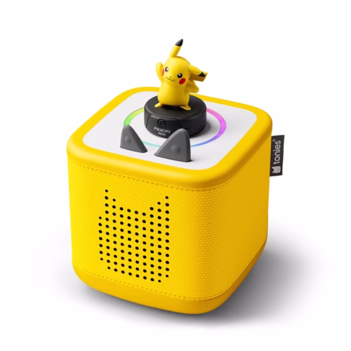 Pikachu Toniebox 2 Starter Set – Lightning Yellow [GERMAN PIKACHU TONIE] Tonies