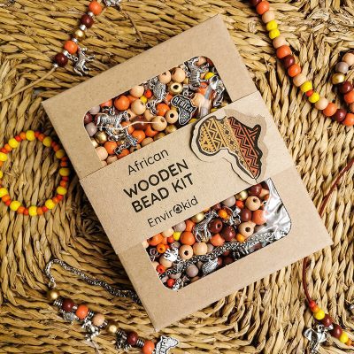 Envirokid – Wooden Bead Kit – African Envirokid Envirokid – Wooden Bead Kit – African Envirokid