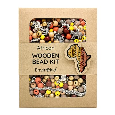 Envirokid – Wooden Bead Kit – African Envirokid Envirokid – Wooden Bead Kit – African Envirokid