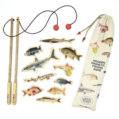 Envirokid – Wooden Magnetic Fishing Game Envirokid