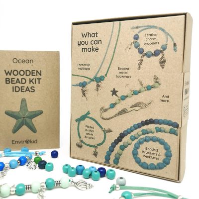 Envirokid – Wooden Bead Kit – Ocean Envirokid Envirokid – Wooden Bead Kit – Ocean Envirokid
