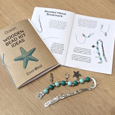 Envirokid – Wooden Bead Kit – Ocean Envirokid Envirokid – Wooden Bead Kit – Ocean Envirokid